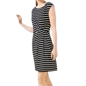 🌹LOFT CINCHED OPEN WRAP/w UNDERNEATH SKIRT DRESS